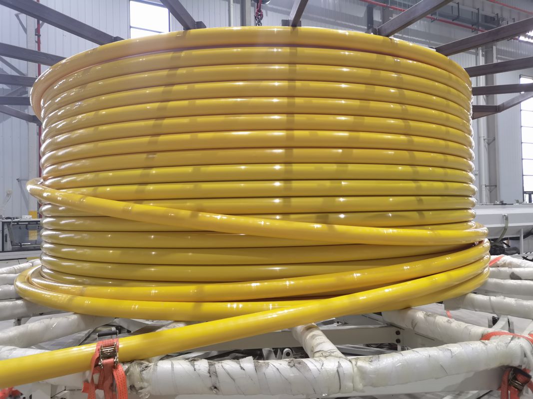 Flexible Composite Continuous Tube For High Pressure Hydrogen Delivery